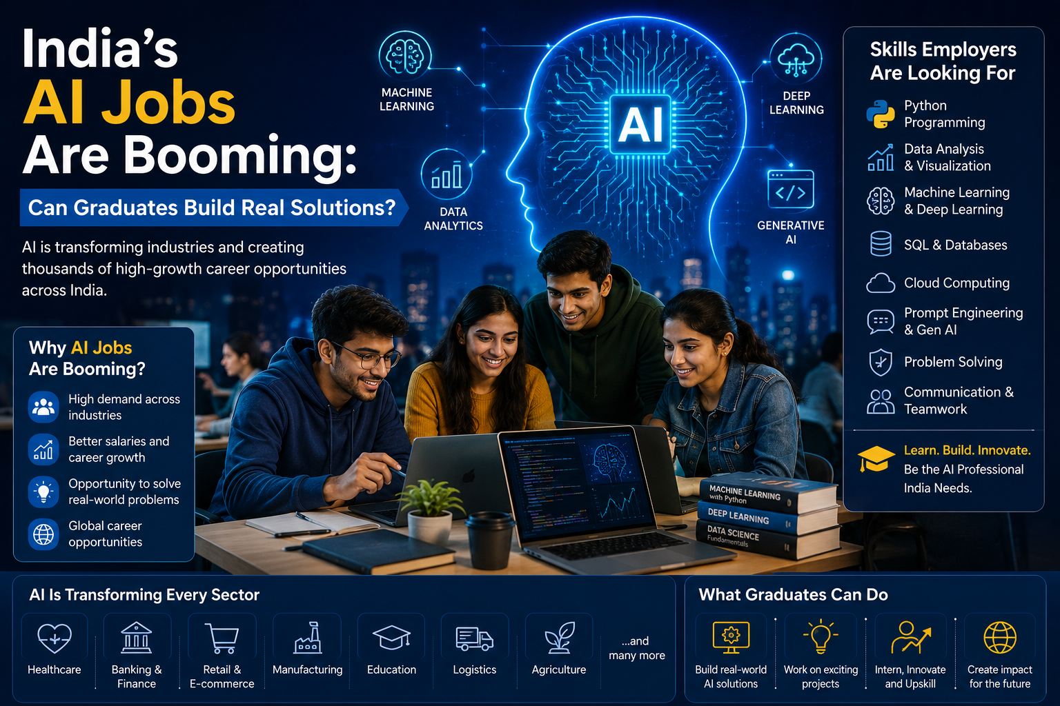 India's AI Jobs Are Booming: Can Graduates Build Real Solutions?