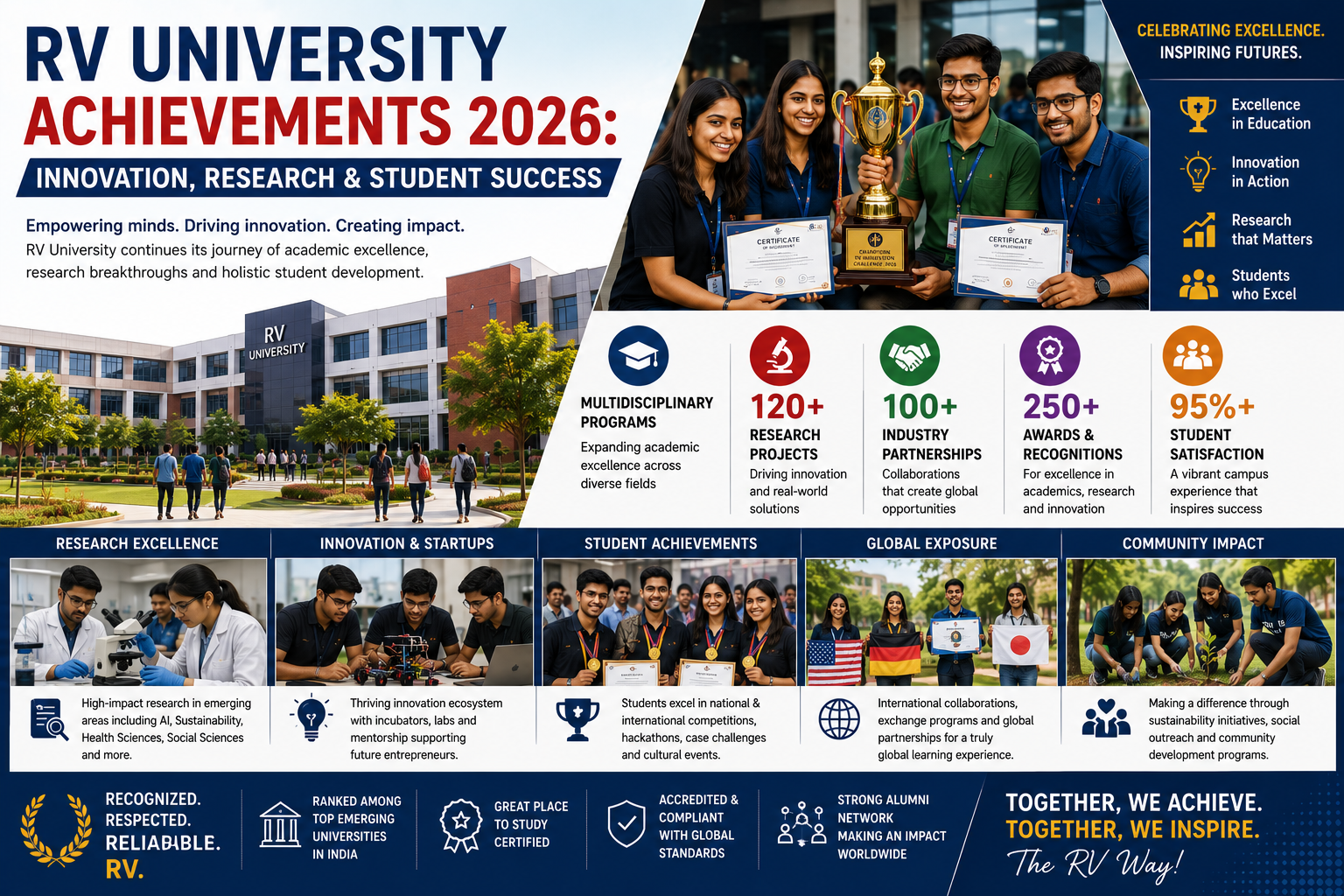 RV University Achievements 2026: Innovation, Research & Student Success