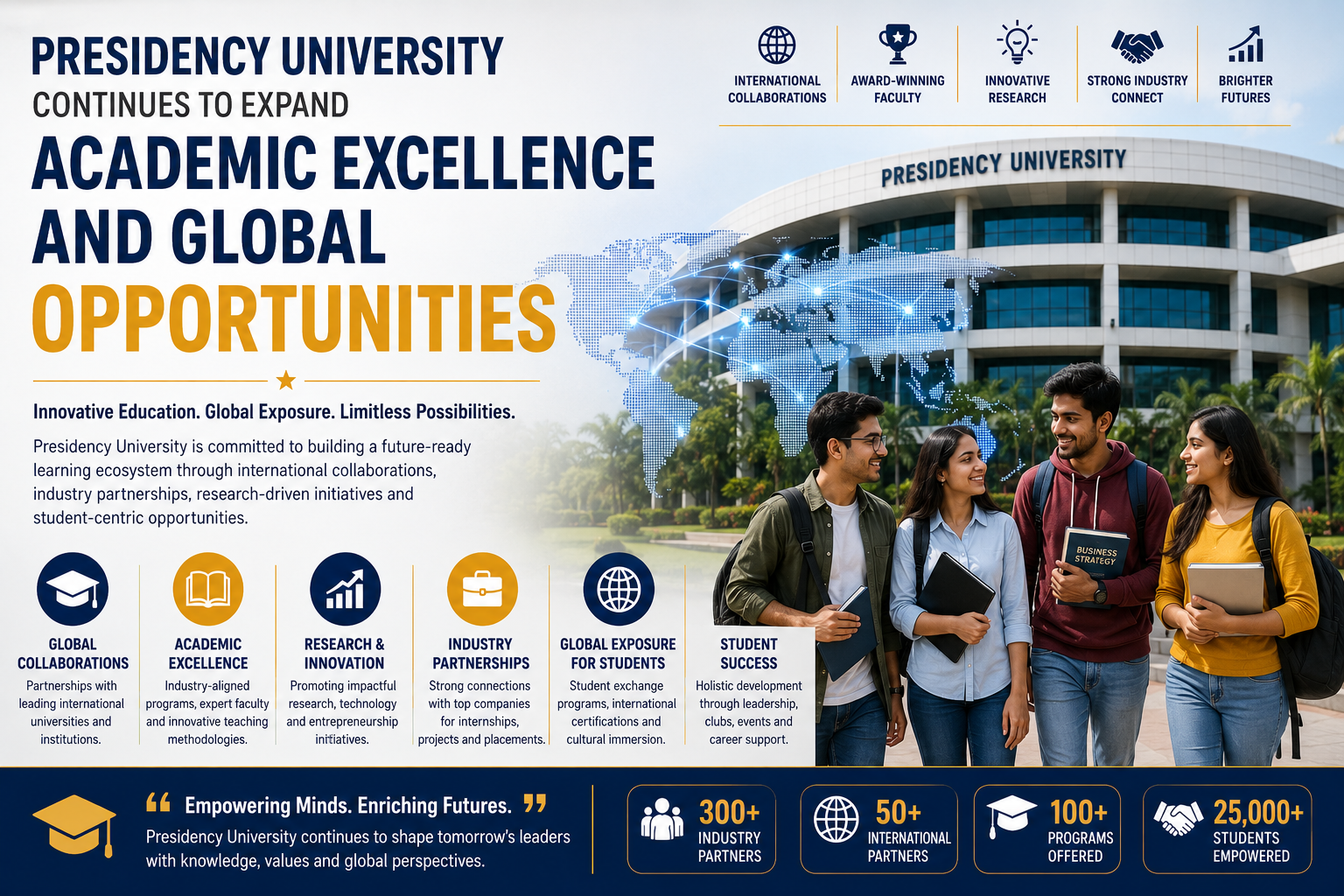 Presidency University Continues to Expand Academic Excellence and Global Opportunities